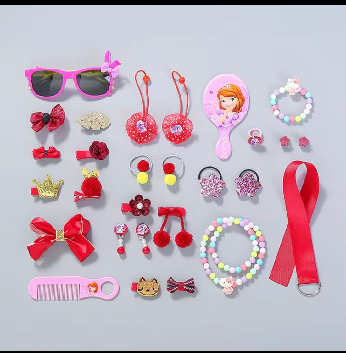 Kids Princess Hair Accessories & Jewelry Gift Box Set⁠