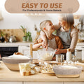 Sourdough Proofing Basket Gift Set, 9