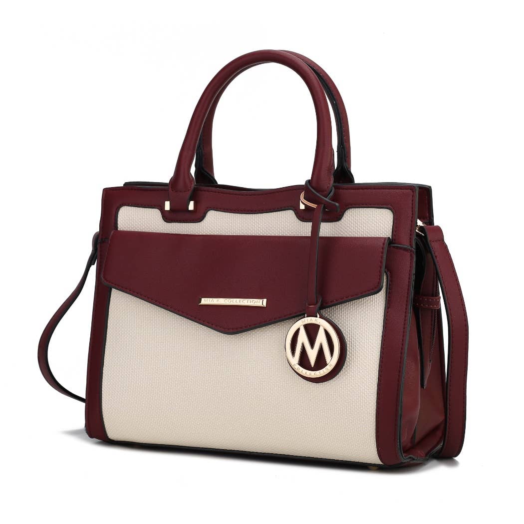 MKF Alyssa Satchel Handbag, Crossover Women: Seafoam
